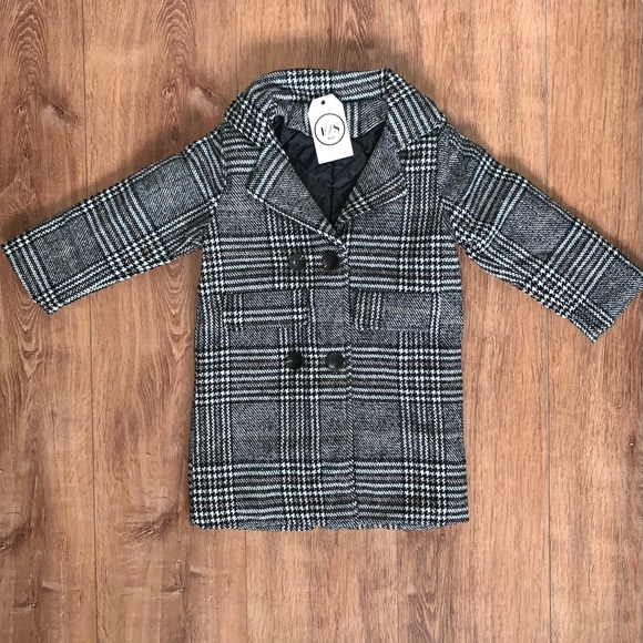 GIRLS LAPEL COLLAR COAT SIZE 3T - Picture 5 of 6